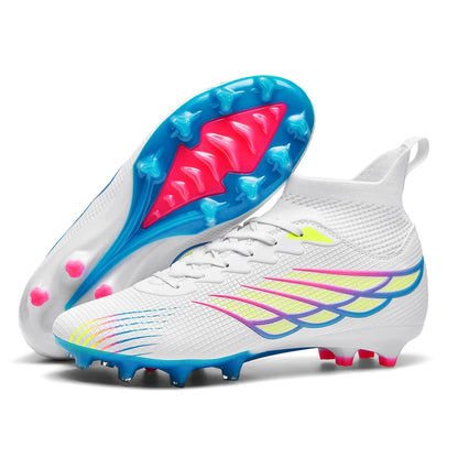 2026 New Superfly FG Football Boots Outdoor Soccer Cleat Black Shoes Soft Sport Professional Shoes Breathable Comfortable Boots