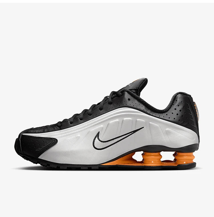 Nike Official Authentic SHOX R4 Men's Cushioning Wear-Resistant Low-Top Sport Running Shoes HQ1988-003