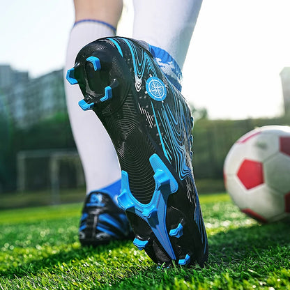 Chaussures de Football basses pour hommes, crampons de Football professionnels pour enfants en plein air, baskets d'entraînement sur gazon de haute qualité, chaussures de Sport, nouvelle collection