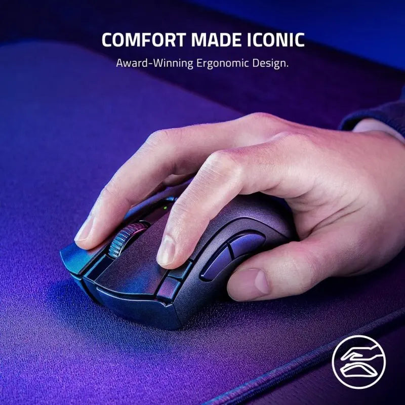 Original Razer DeathAdder V2 X Hyperspeed Double Wireless Bluetooth Gaming Mouse Programmable Button 5G Optical Sensor