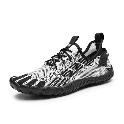 Water Shoes for Men Barefoot Beach Shoes Breathable Sport Shoes Quick Dry River Whtie Sea Aqua Sneakers Soft Beach Sneakers