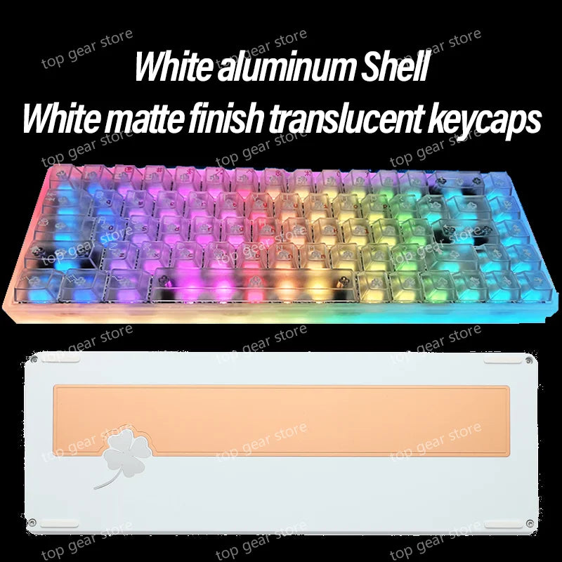 Everglide AE68 Pro Gaming Keyboard 8000Hz Polling Rate High Performance 0.001mm Rapid Trigger ADC Direct Link Dual RGB Lamp