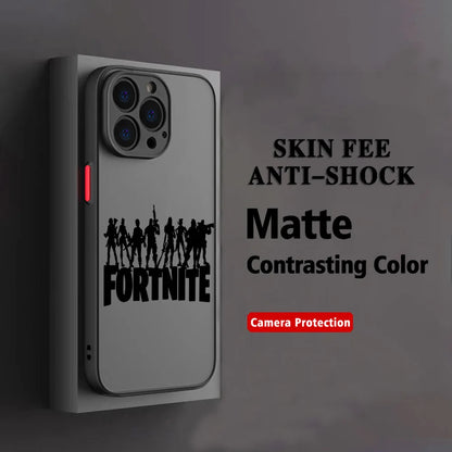 Hot Game F-Fortnites Phone Case For Xiaomi Redmi Note 14 13 12 12S 11 11S 10 10S 9T 9S 8 7 Pro Plus 4G 5G Matte Clear Back Cover