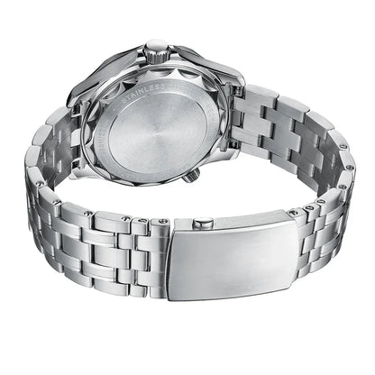 PHYLIDA New Green Dial PT5000 MIYOTA Automatic Watch DIVER 200M Sapphire Crystal Solid Bracelet WR 20Bar