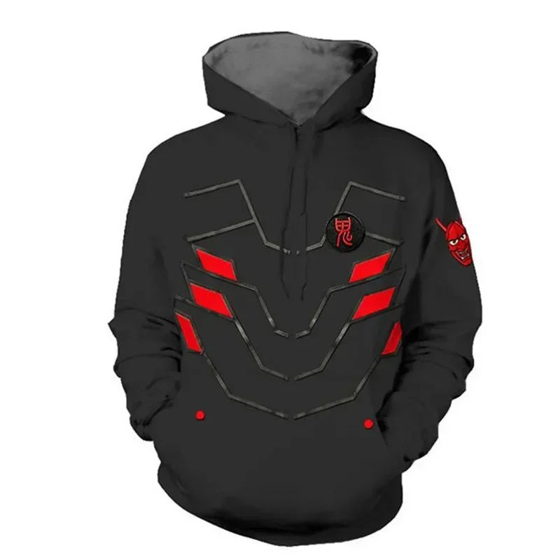 Anime stiliaus žaidimo džemperis su gobtuvu, 3D spauda, „Overwatches“ DVA DJ cosplay kostiumas, moterims, vyrams ir poroms, viršutinė striukė su gobtuvu