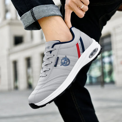 Chaussures de sport pour hommes grande taille respirant confortable résistant à l'usure Snekaers semelle souple chaussures de course plates décontractées pour homme