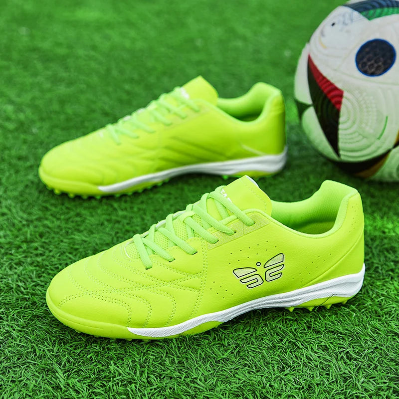 Nouvelles chaussures de football pour hommes, crampons de match, bottes de football TF/FG, baskets unisexes ultralégères pour gazon, vente chaude, haute qualité, professionnelles