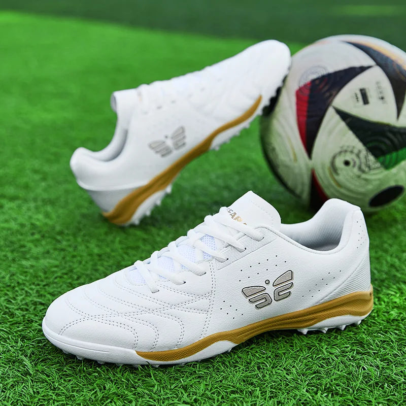 Nouvelles chaussures de football pour hommes, crampons de match, bottes de football TF/FG, baskets unisexes ultralégères pour gazon, vente chaude, haute qualité, professionnelles