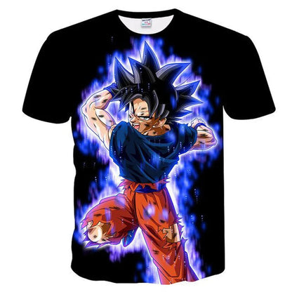 Men's T-shirts Dragon Ball Z T-shirt Boys Clothes Children's Clothing Summer Short Sleeve Kids Cartoon Tee Tops Baby Boy T Shirt