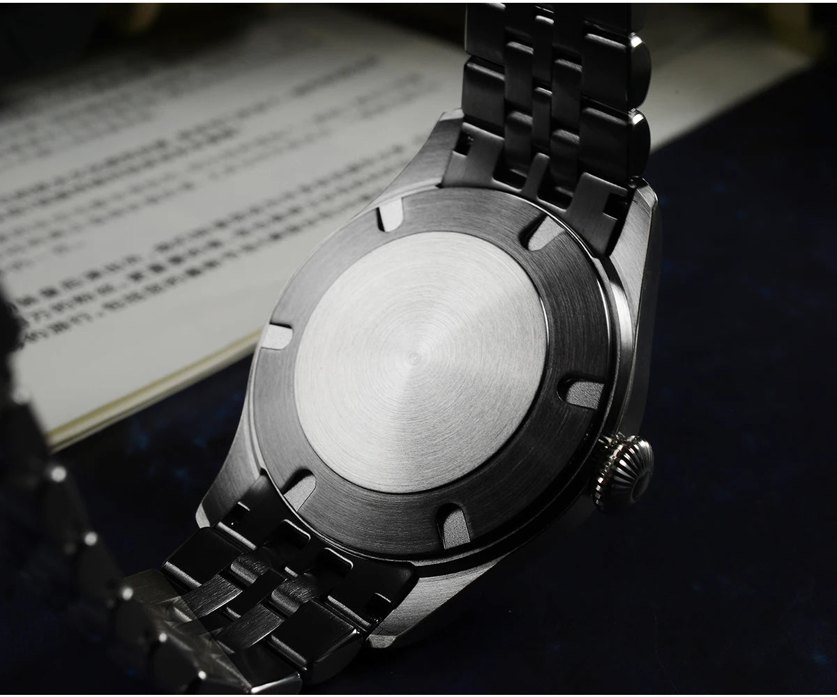 San Martin 39.5mm Men Pilot Watch YN55 Automatic Mechanical Aviation Watches Chinese Style Original Design SN0033 Field Reloj