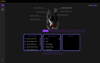 Angry Miao Infinity Gaming Wireless Mouse Hot-Swappable Metal Ultralight Hollow PAW3950 Dual 8K Wired Tri-Mode Orange