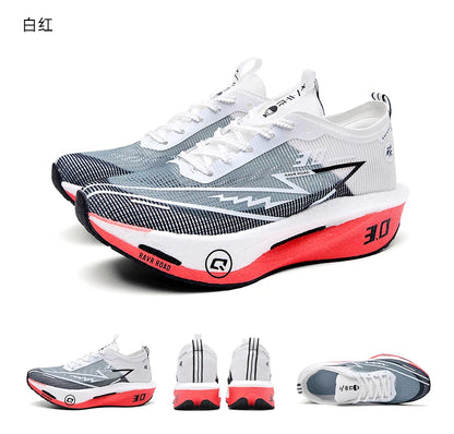 Running Shoes Speciality Men Marathon Sports Carbon Board Breathable Ultralight Women Comfy Athletic Cushion Stability Sneakers