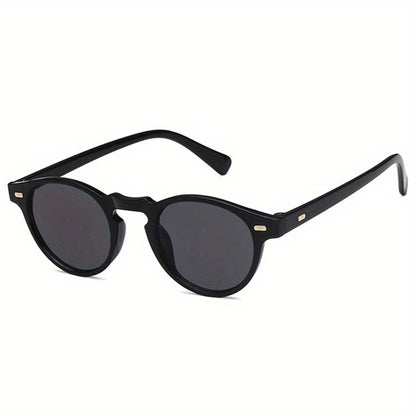 Retro Round Sunglasses Fashion Rice Nail Box Sunglasses For Men And Women Trend Joker Sunglasses