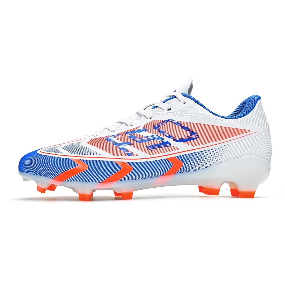 Chaussures de football pour hommes, crampons AG FG pour terrains durs, amortissement des chocs, confort, résistance à l'usure, idéales pour les matchs sur gazon naturel.