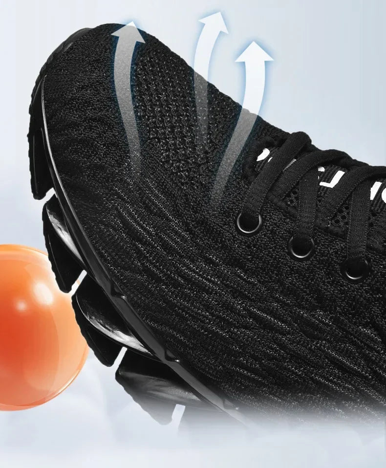 Zapatillas de running para hombre, cómodas, transpirables, antideslizantes, deportivas e informales para caminar