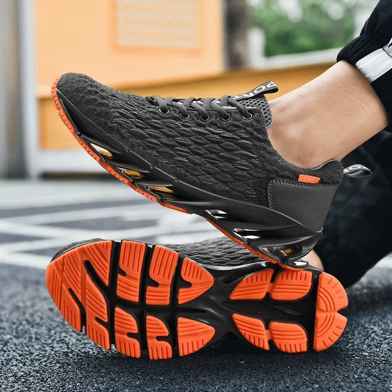 Zapatillas de running para hombre, cómodas, transpirables, antideslizantes, deportivas e informales para caminar