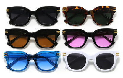Square Oversized Sunglasses 2025 Trendy Premium UV Blocking Driving Sun Glasses for Men Women personality Unisex Eyewear Shades
