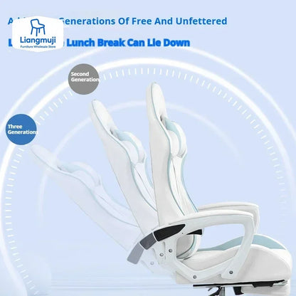 Hot Selling Gaming Chair Ergonomic Racing Gaming Chair Sedentary Comfortable Home Computer Chair for Office Computer Living Room