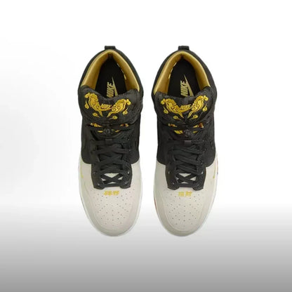 Nike Dunk Retro Premium "God of Wealth" Unisex Sneakers Unique Design Comfort Cushioned Durable Casual Shoes DQ4978-001