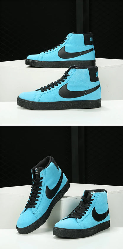 Nike genuine SB ZOOM BLAZER MID Unisex Skate Shoes 864349-400