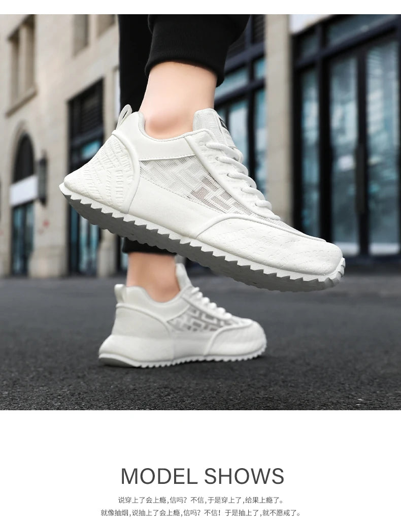 Protección de marca 2026 nuevas zapatillas casuales versátiles de moda deportiva para hombre, ligeras, antideslizantes, transpirables y resistentes al desgaste