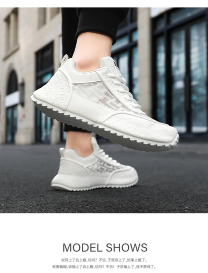 Protección de marca 2026 nuevas zapatillas casuales versátiles de moda deportiva para hombre, ligeras, antideslizantes, transpirables y resistentes al desgaste