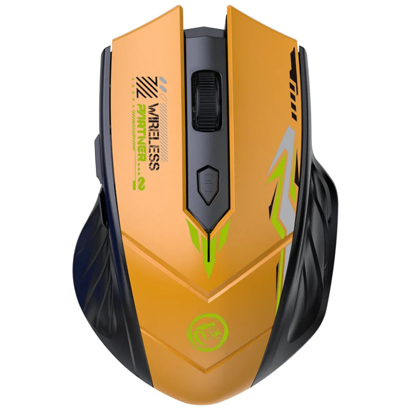 Wireless Gaming Mouse Dual Mode Bluetooth 2.4G DPI Adjustable Type-C Rechargeable Silent Ergonomic Mouse Durable Battery