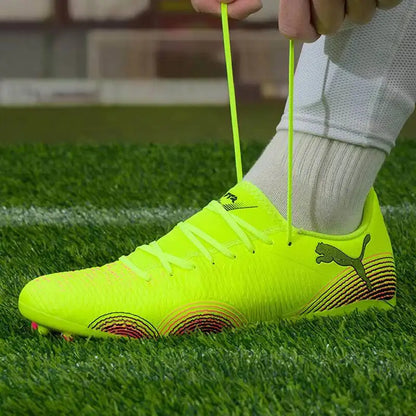 2026 new PUMA Mens MG Cleat Soccer Shoes 108376-03 Synthetic Leather Control Texture Football Boots