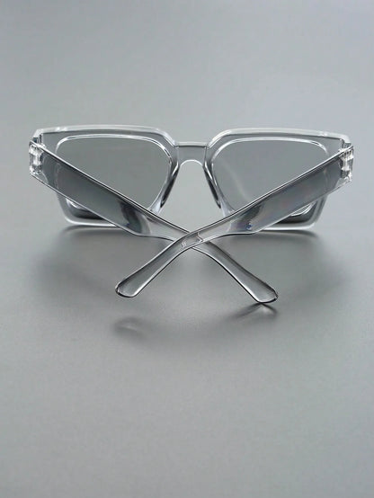 1/2 PC S Classic Fashion Square Plastic Frame Women Sunglasses For Men Daily Life Shades Eyewear Accessories.