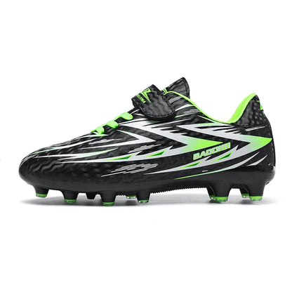 Nouvelles chaussures de Football enfants antidérapant société crampons chaussures de Football enfants salle terrain de Football bottes rapide professionnel Sneaker28-39