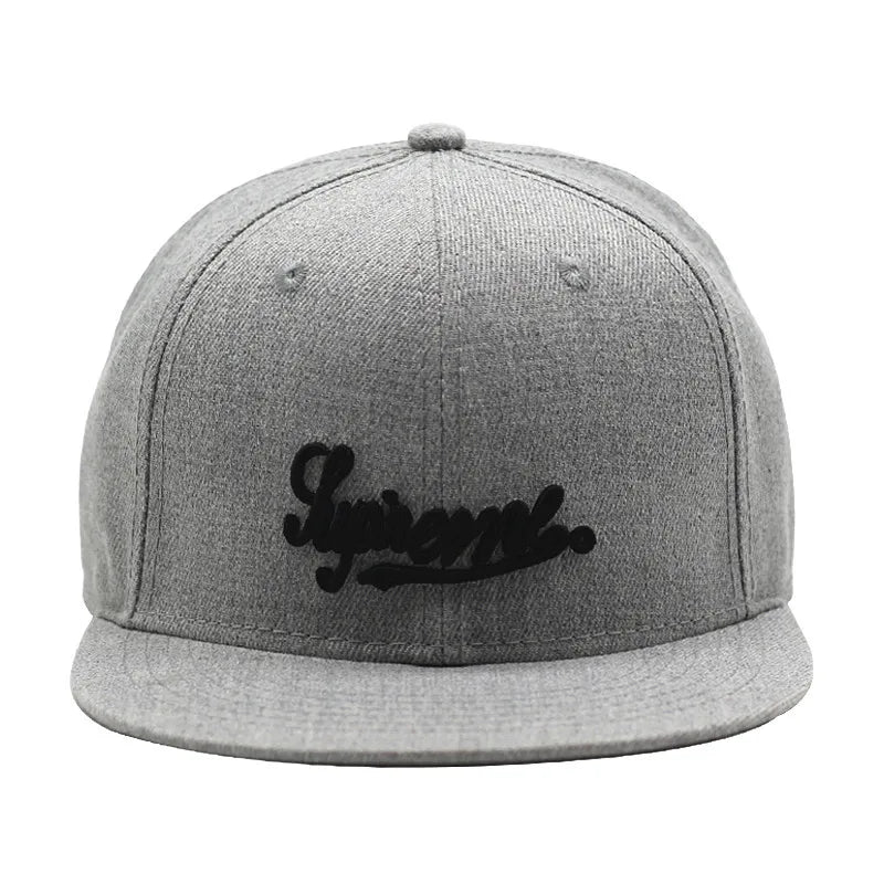 Cappellino da baseball ricamato, chiuso, aderente, modello New York, taglia Trucker, Bboy, da uomo, con visiera, stile hip hop, semplice, snapback, visiera piatta, Era