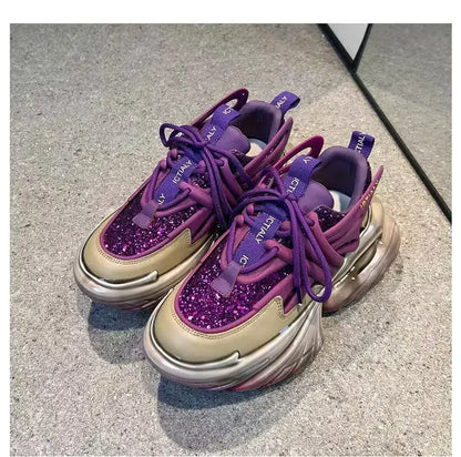 2026 Original Brand Couples Fashion Thick Bottom Sport And Leisure Shoe Designer Height Increase Anti Slip Outdoor Walking Shoe
