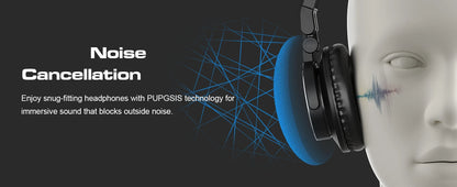 Studio Headphones DJ Headphones Professional 40kHz Hi-Res Stereo 3.5mm/6.35mm Audio Jack Wired Recording Headphone Audio Monitor
