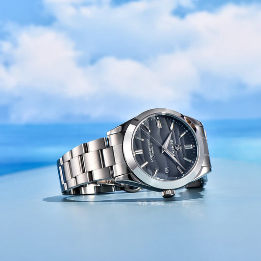 BENYAR Serie Top Sand 40 mm: orologio meccanico di grande successo, in acciaio inossidabile 316L, semplice, impermeabile fino a 5 bar, automatico, da uomo