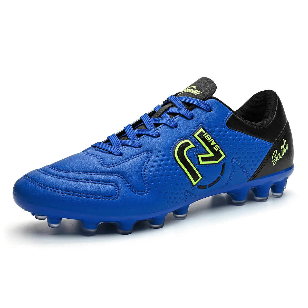 Chaussures de sport tactiques unisexes à crampons pour terrain ferme, tige en PU tissé, crampons TPU AG FG, adhérence supérieure, antidérapantes, chaussures d'entraînement pour hommes