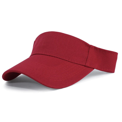 1pc Structured Brim Quick-Dry Sun Visor Hat for Women,Lightweight Sun Protection Sports Visor for Running Golf Tennis Pickleball