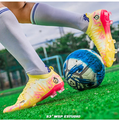 Professional Soccer Sneakers for Men Women High Quality Fashion Men's Football Cleats Large Size 46 Futsal Shoes Man Trainers