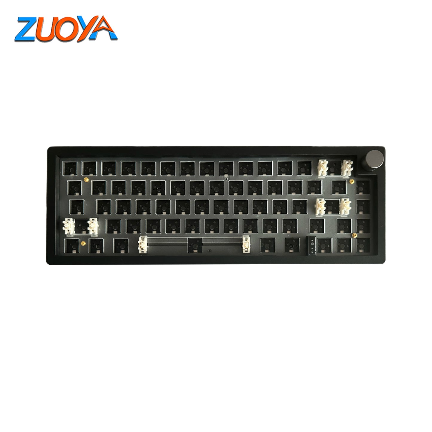 ZUOYA GMK67 customized Mechanical keyboard kit hot-swappable Bluetooth 2.4G Wireless RGB Backlit Gasket Structure keyboard 3-mod
