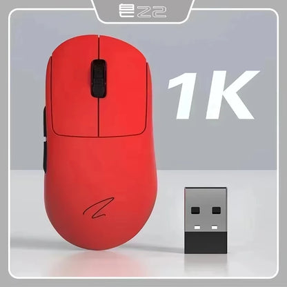 Zaopin Z2 Wireless Mouse 3 Mode Paw3395 4k Return Lightweight ESports Mouse Custom Computer Gaming PC Gamer Accessory Mice Gifts