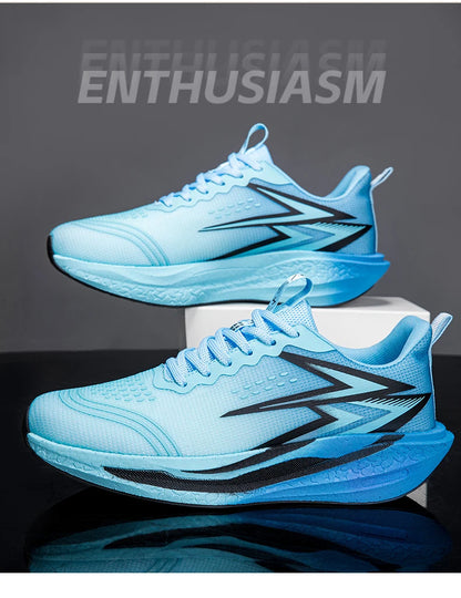 NEW Men Sports Running Shoes Off Marathon Breathable Light Comfortable Athletic Sneakers Jogging Basketball Tenis Air Cushion