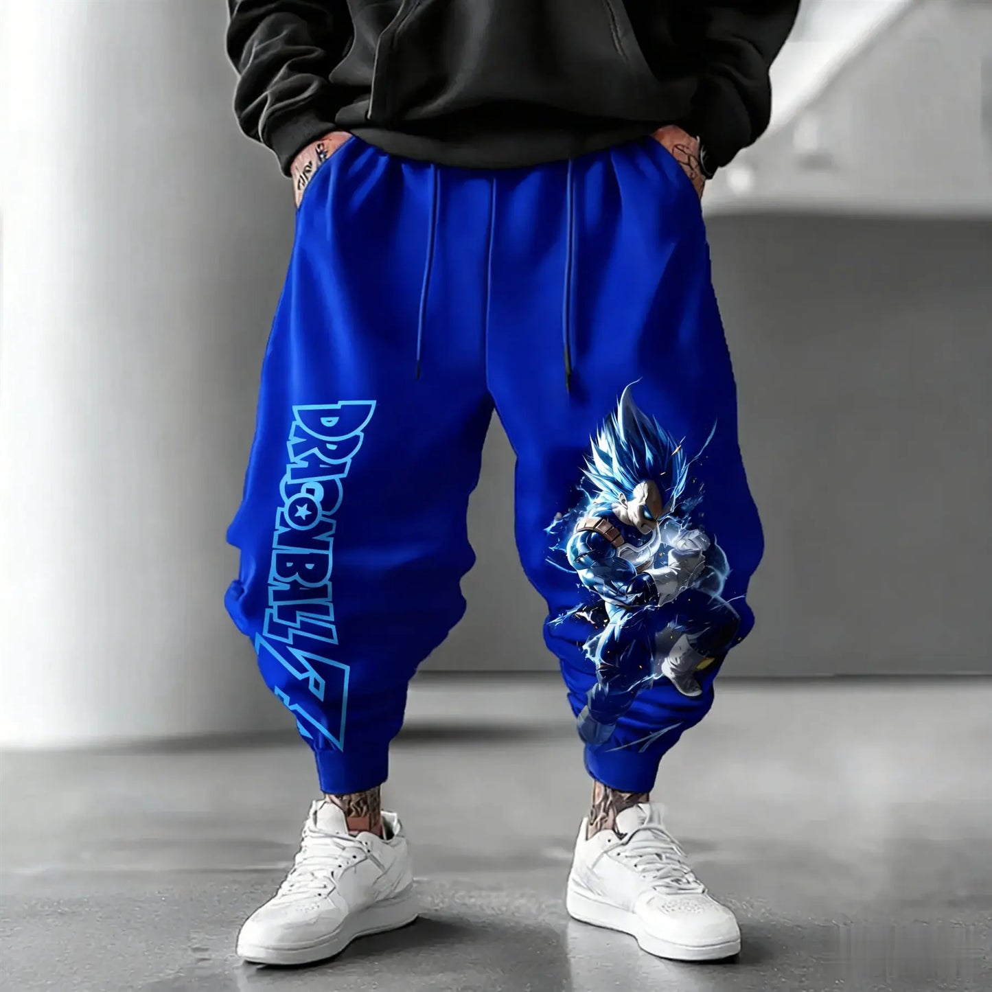 2026 Dragon Ball Vegeta Multi-color Leg Trousers Men's Women's Retro Trend Versatile Sports Jogging Fitness Outdoor Sports Wear
