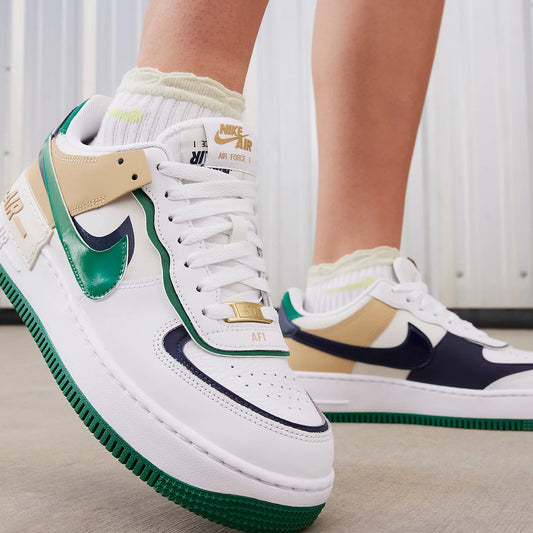 Nike genuine AF1 Shadow women's thick soled wear-resistant casual sports shoes DZ1847-102