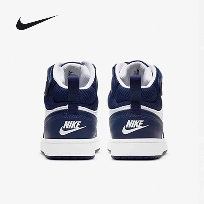 Nike Court Borough Mid Retro – chaussures décontractées pour femmes, baskets athlétiques légères et respirantes, CD7782-107