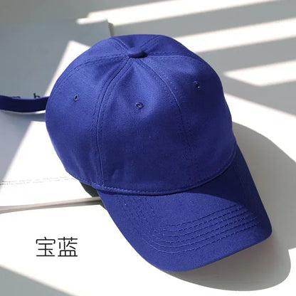 Wholesale Men Women Soft Top Baseball Cap With Custom Logo Unisex Adjustable Dad Hat Shade Hip Hop Summer Sunshade Hat Sport Hat