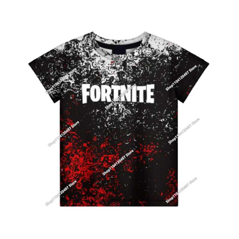 Children's Fortnite Anime Hoodie Men's Streetwear Hip-Hop Sportswear Casual Loose Fit Sweatshirt Outdoor Fashion