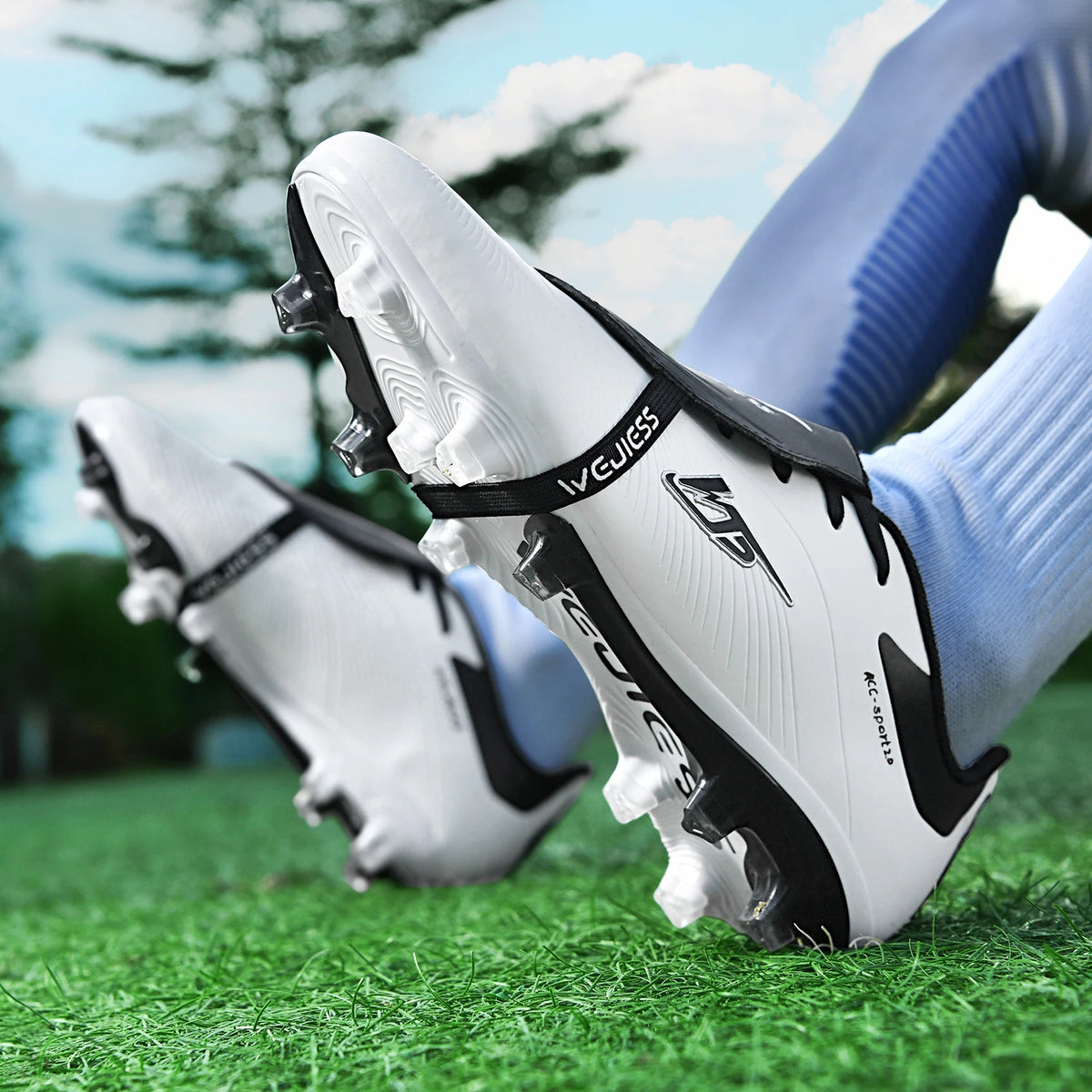 Nouvelles chaussures de football pour hommes, chaussures de soccer de haute qualité, crampons, chaussures unisexes pour femmes, vente flash, chaussures de futsal professionnelles, baskets TF/FG ultralégères
