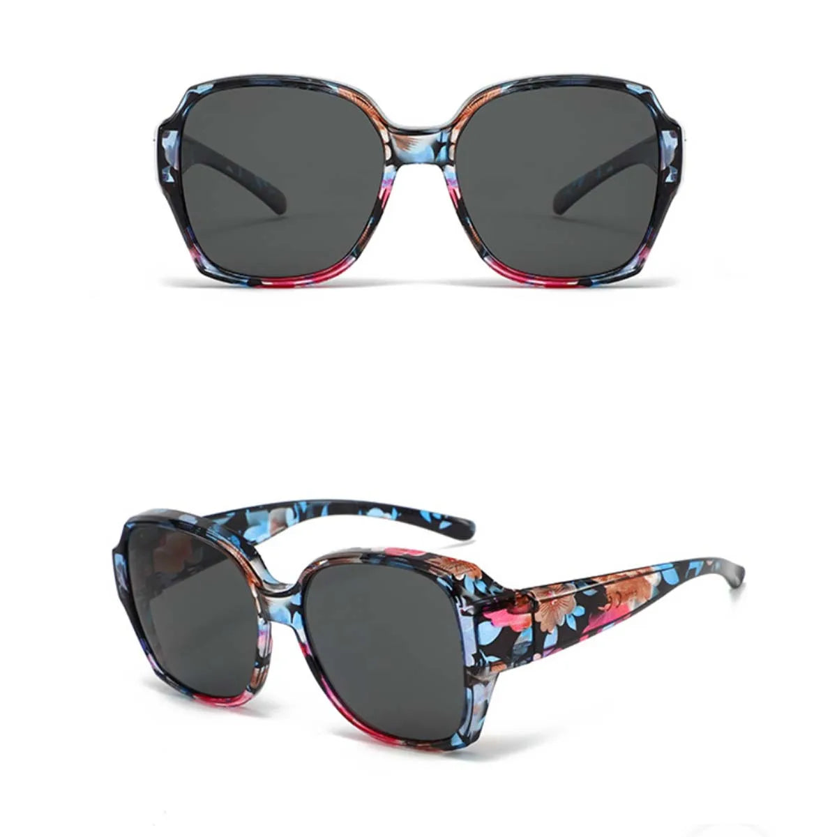 VOPHA over the glasses sunglasses clip on sunglasses over prescription glasses glasses for women and men T01