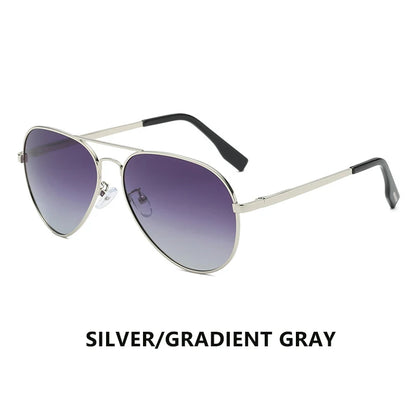 LIOUMO Hochwertige Piloten-Sonnenbrille für Herren, polarisierte Autofahrerbrille für Damen, modische Pilotenbrille, blendfreie Sonnenbrille für Herren