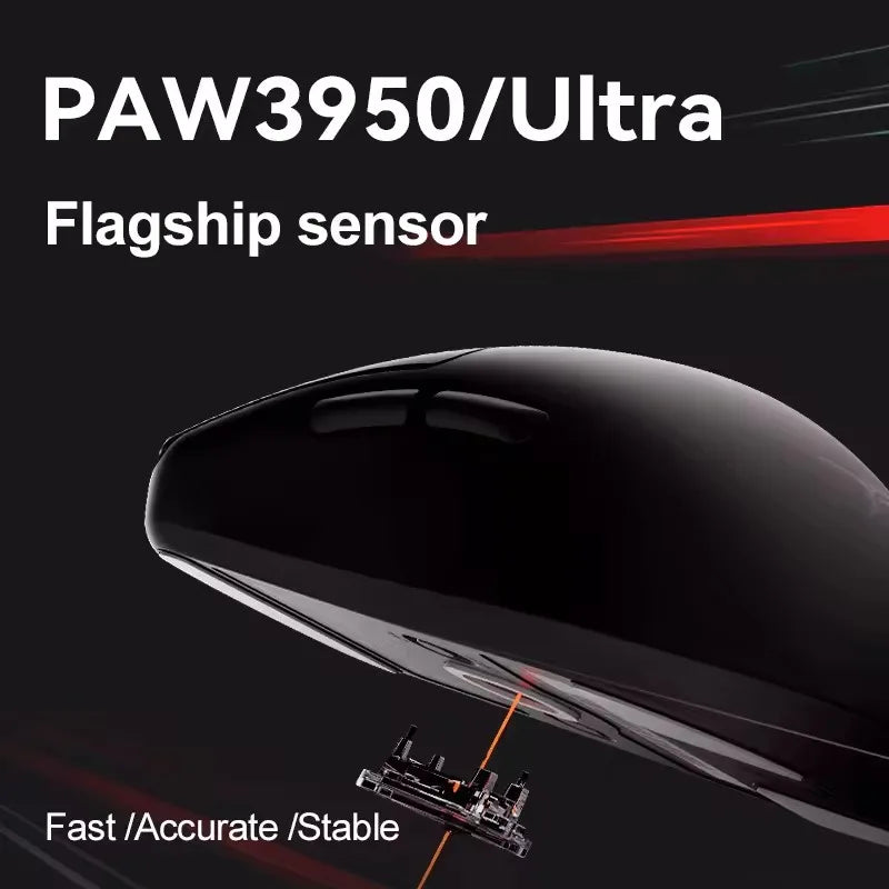 ATK BlazingSky F1 Extreme trådlös gamingmus PAW3950 Ultra Dual-Mode 8000Hz 35g lätt e-sport-FPS-mus