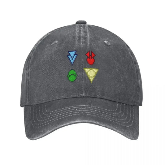 Twilight Imperium 4th Edition Technology Symbols Pixel Art (Square) Baseball Cap Golf Wear Kids Hat Golf Woman Hats Men's